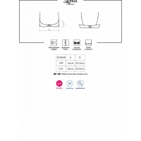 Σουτιέν Cupless 126497 Obsessive