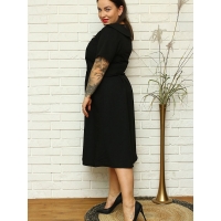 Plus size dress 176577 SALE Karko